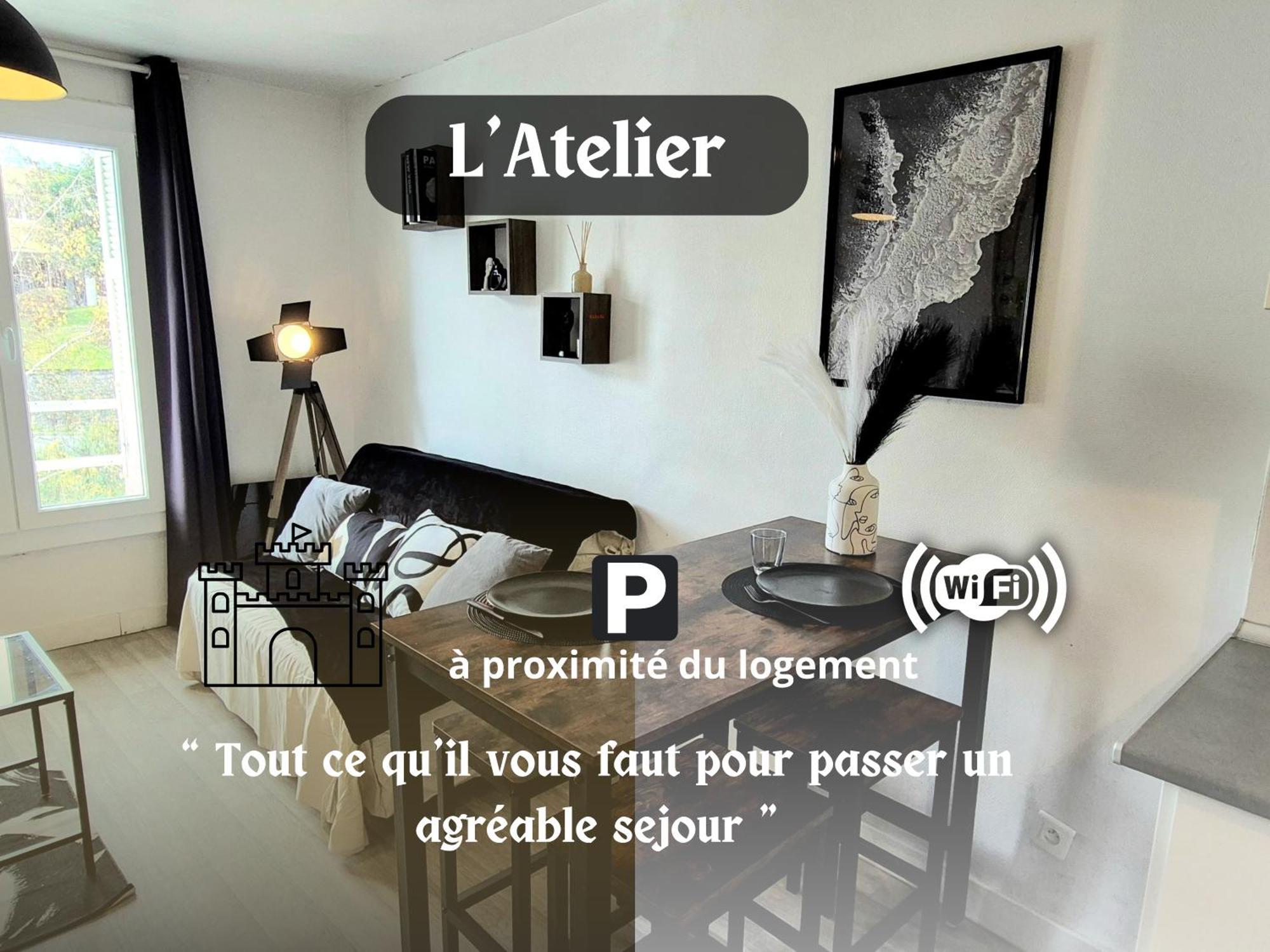 L'Atelier-T2 Proche Du Centre-Wifi-Parking Daire Lourdes Dış mekan fotoğraf